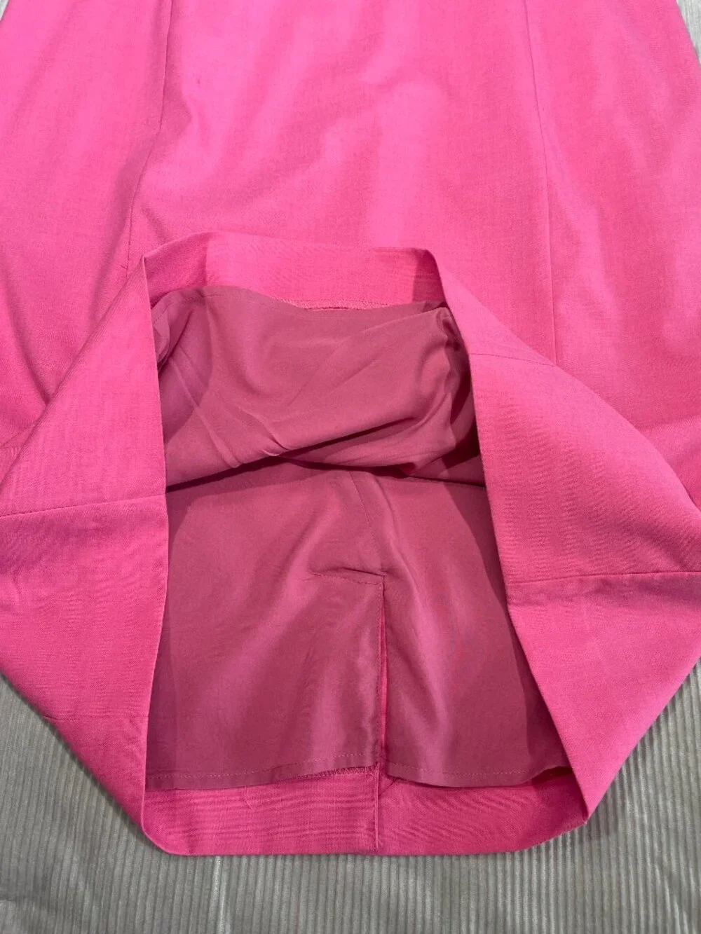 Banana Republic Pink Midi Sheath Dress 14 Spring Wedding Guest Cocktail Party - Picture 5 of 12